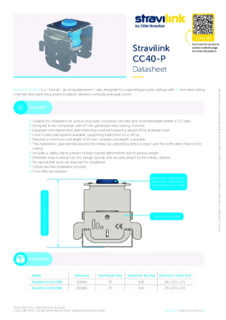 Datasheet - Stravilink CC40-P (EU)