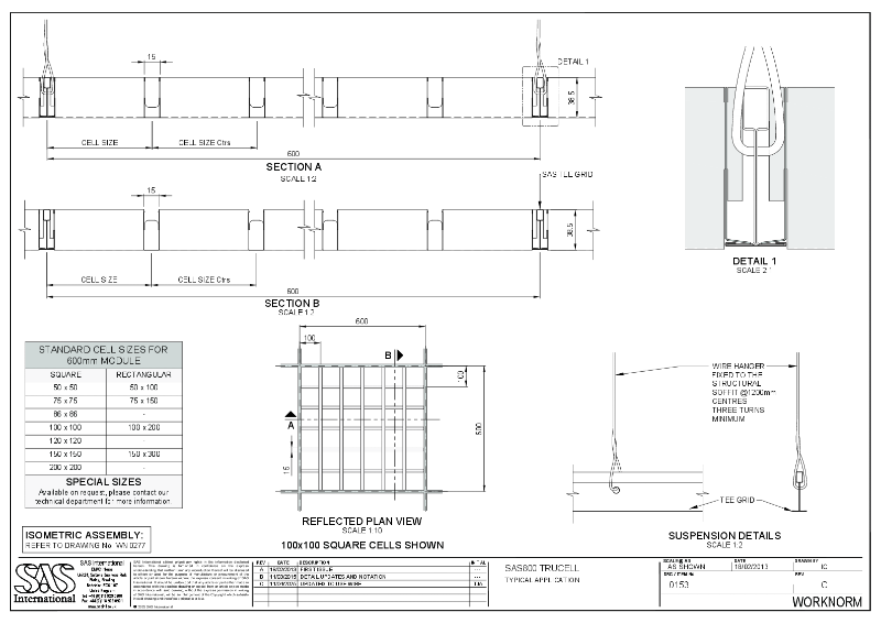 SAS800 Trucell Typical Application