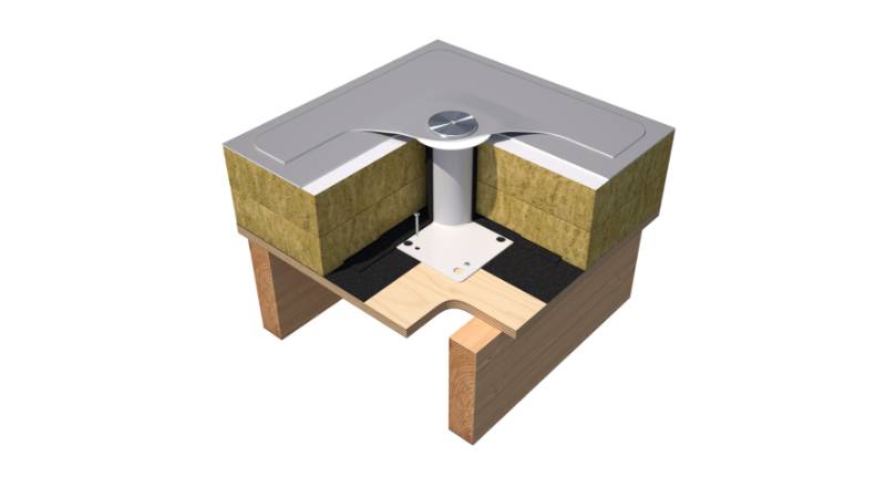 ROOFTRAK® IFP-MW |  Solar & Cladding Fixing Point for Mineral Wool Roofs - Integrated Fixing Point System