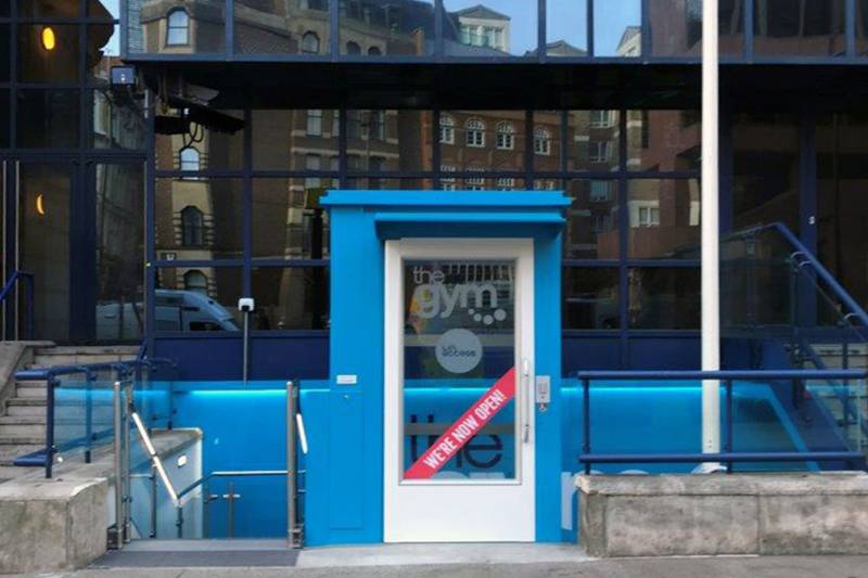 Aritco PublicLift Access (External) - Gym Group Lift Boosts Brand Identity