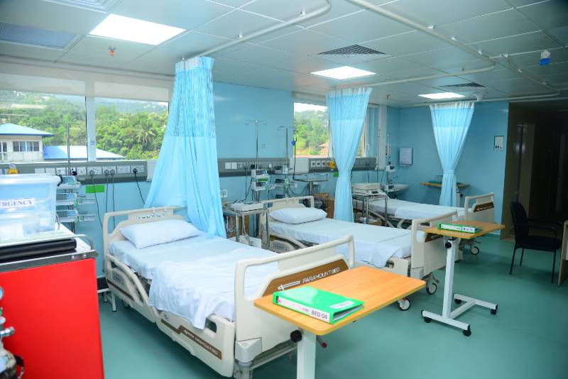 BioClad Complete Plastic Cladding Works on Asiri Hospital, Sri Lanka