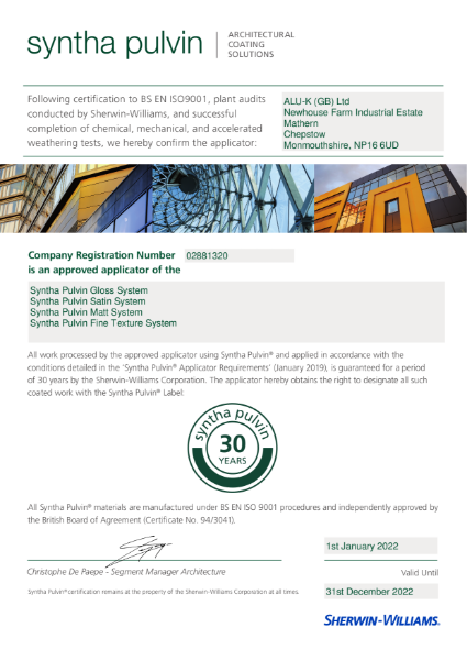 Syntha Pulvin 30 years