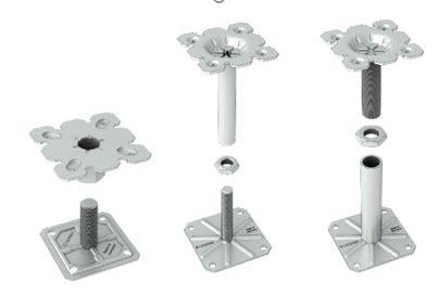 Raised Floor Pedestals Type M