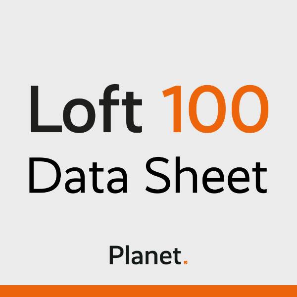 Planet Loft 100 Framed Offset Single Glazed or Double Glazed Partition System Data Sheet