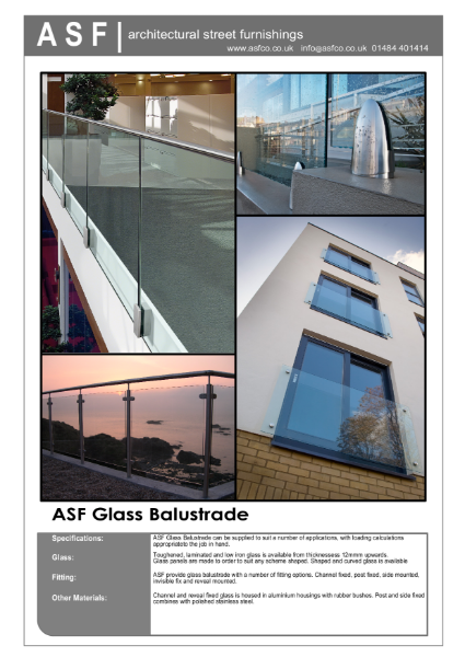 ASF Glass Balustrade