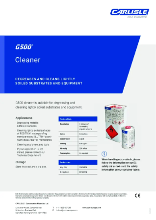 RESITRIX® G500 - Technical Datasheet