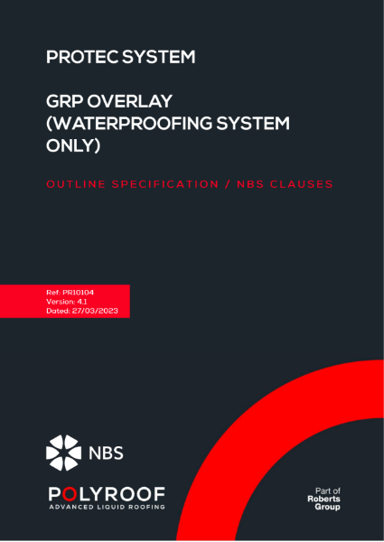 Outline Specification - PR10104 Protec to GRP (Overlay)