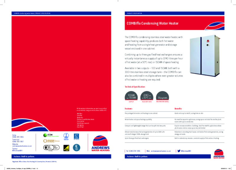 COMBIflo - Technical Data Sheet