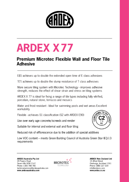 ARDEX X77