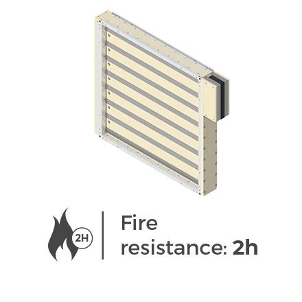 WIP Pro V Damper - Smoke Damper