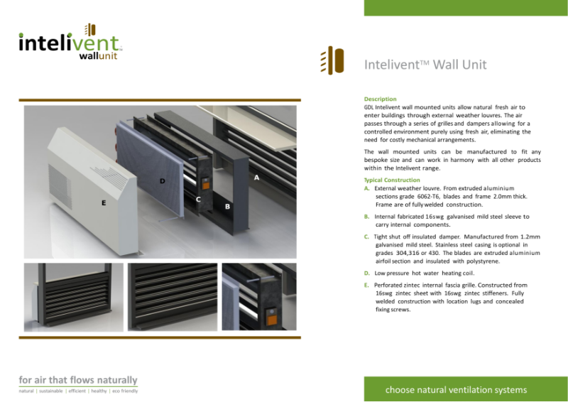 Intelivent Wall Unit