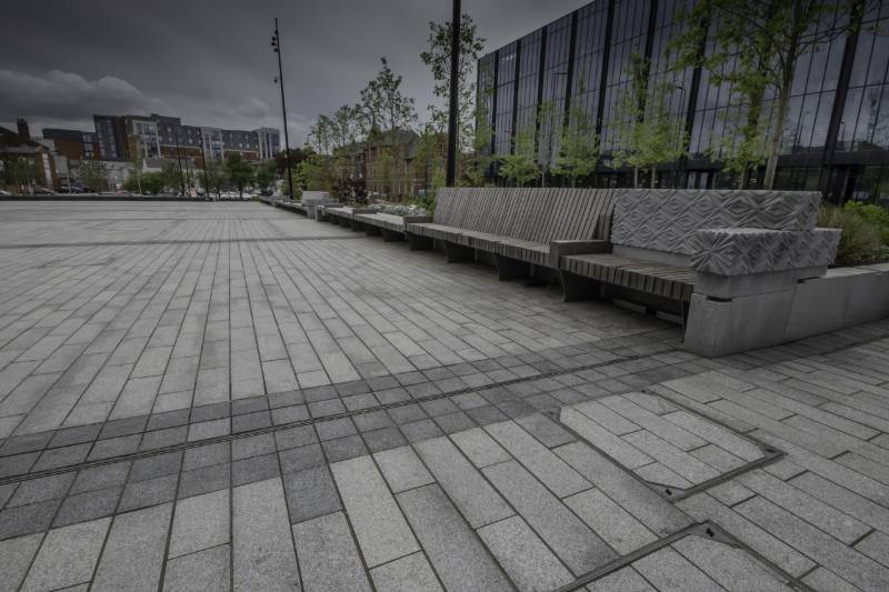 UCLan Student Centre and University Square, Preston