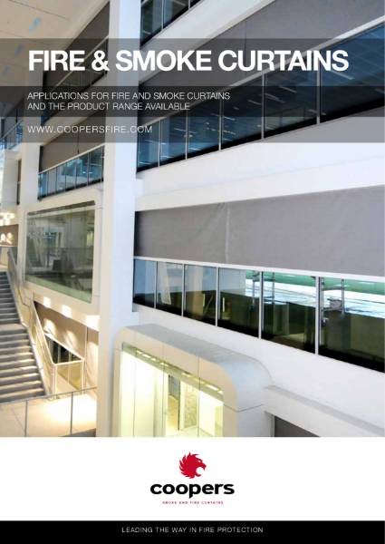 Brochure for Fire and Smoke Curtain applications and the product range available