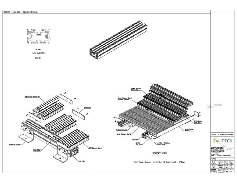 AliDeck Low Joist