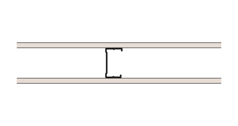 Siniat Single Frame Metal Stud Partition CS70R(400)-12St - Metal Stud Partitioning