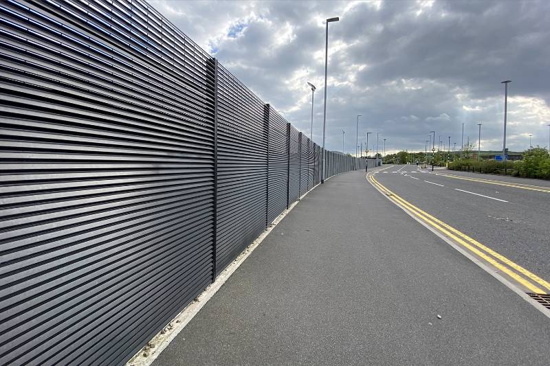 New Fencing at Elland Road, home of Leeds United Football Club