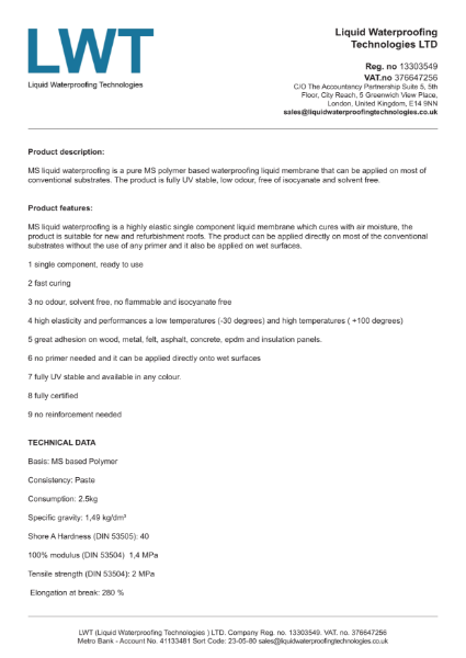 SUPERMAX - Liquid Waterproofing Technologies