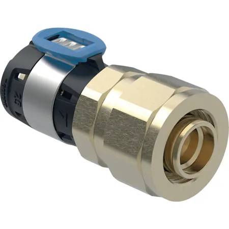 Geberit Flowfit Adaptor With Screw Connection To PEX Pipes