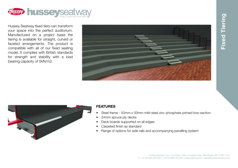 Fixed Tiering- Product Specification