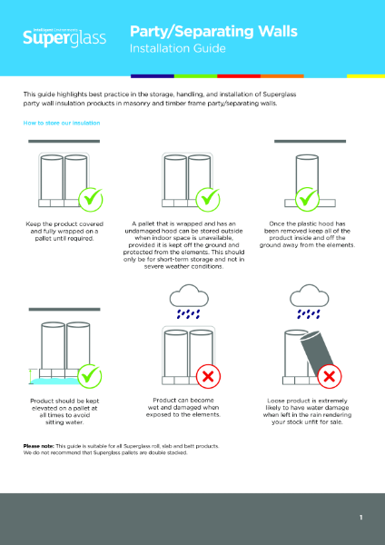 Installation Guide - Party Walls