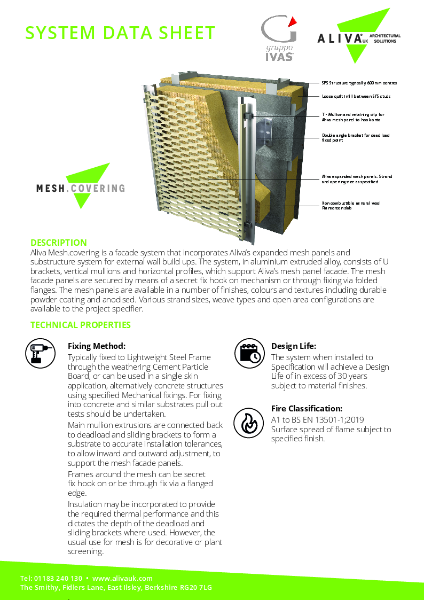 Aliva Mesh Covering