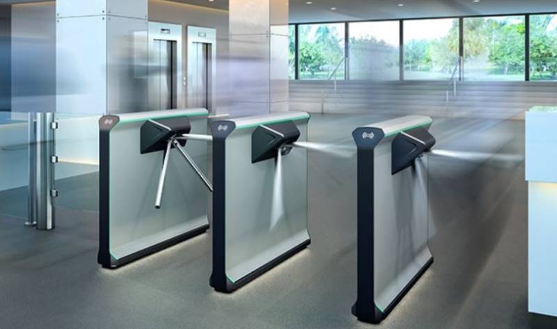 Magnetic Automation FlowMotion mTripod Pedestrian Pivot Barrier (Turnstile)