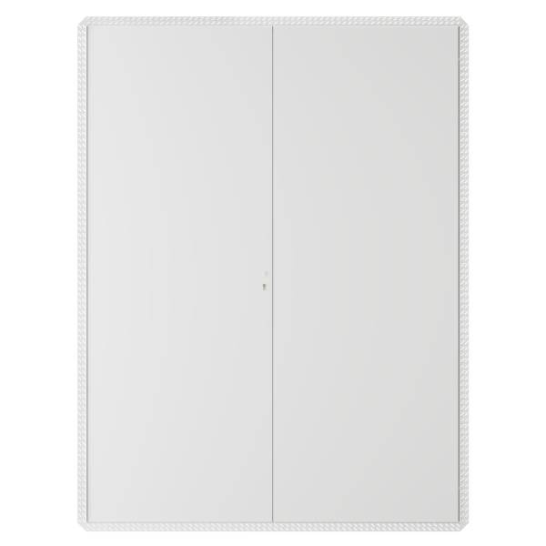 Metal Double Door Riser Door (Premium EX51 Range) - Beaded Frame - 2 Hour Fire Rated From Face & Rear- Smoke Tested- 35dB Acoustic- High Security 