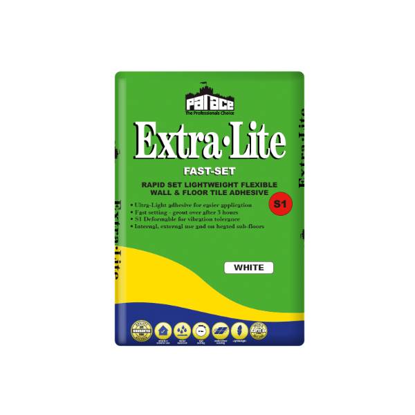 Palace Extra-Lite Fast Set S1 Tile Adhesive - Tile Adhesive