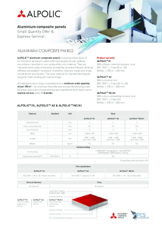 Small Quantity Express Flyer