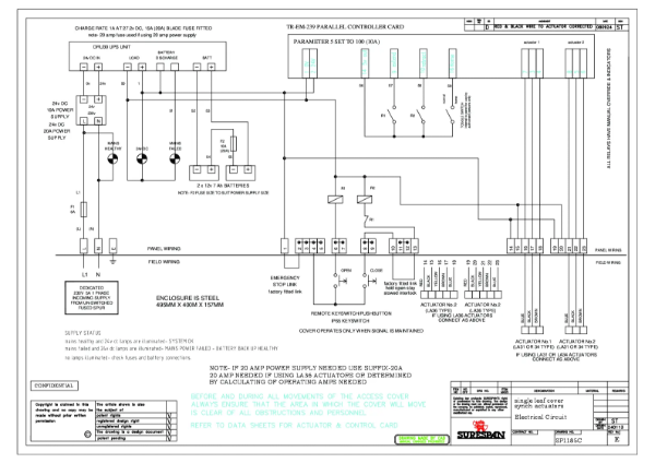 SP1185C - Single Leaf - Double Actuator