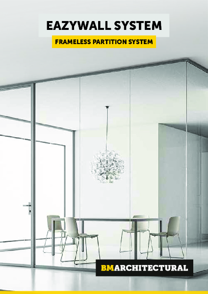 EazyWall Frameless Glass Partitions