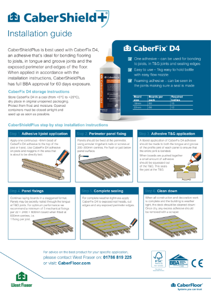 CaberShieldPlus Installation guide