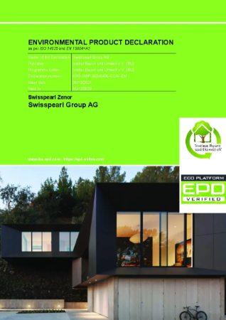 EPD Swisspearl Zenor ( Grey Cement)