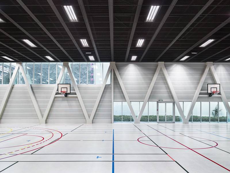 Sports hall Libergier, Reims, France