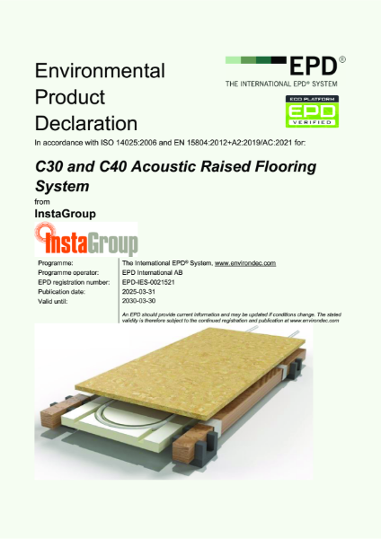 EPD - InstaGroup Cradle and Batten with UFH 
