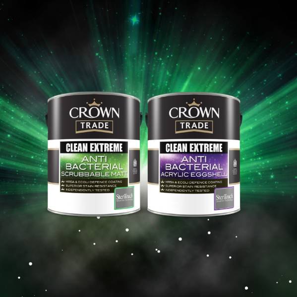 Paint with added protection from Crown Trade