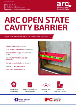 Open State Cavity Barrier (OSCB) Data Sheet
