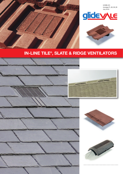 In-Line® Tile, Slate & Ridge Ventilators