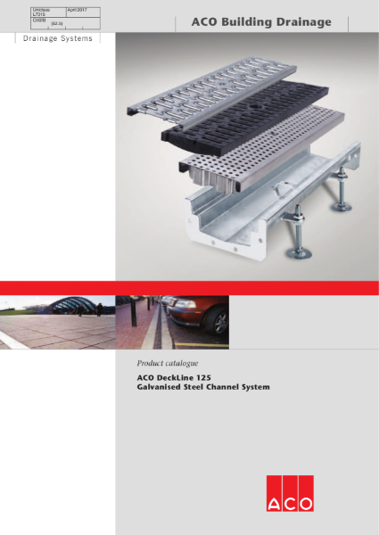 ACO Deckline 125 brochure