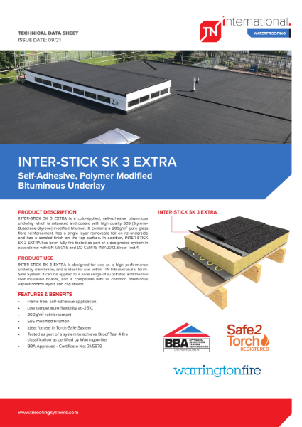 TNi INTER-STICK SK 3 EXTRA - Datasheet