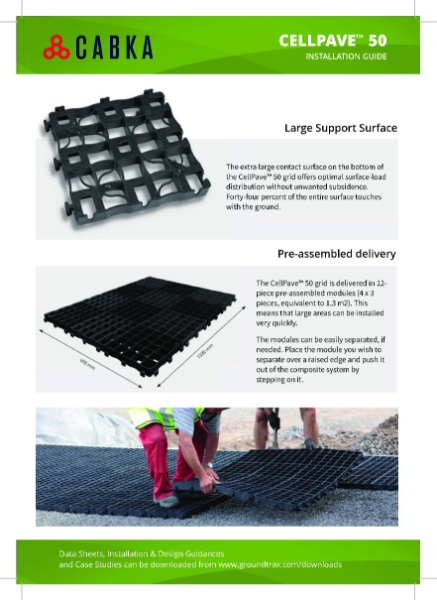 CellPave 50 - Install Guide Rev 2.0