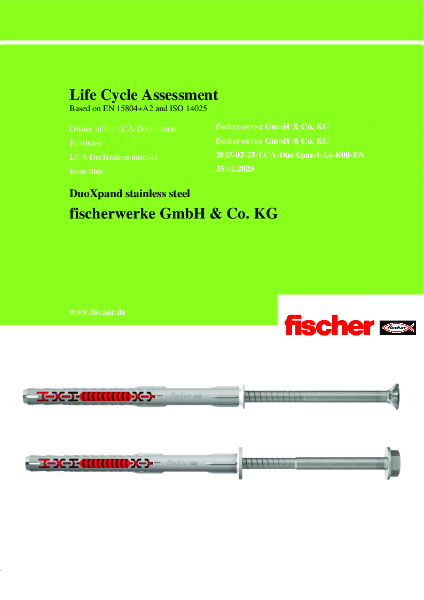 LCA-Declaration DuoXpand A4