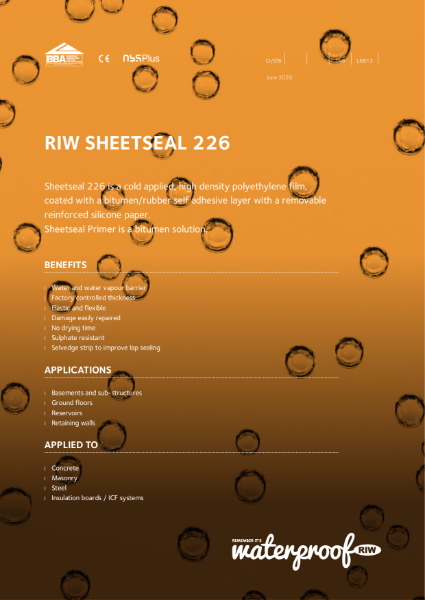 RIW Sheetseal 226