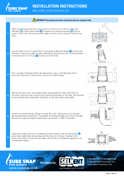Installation Instructions