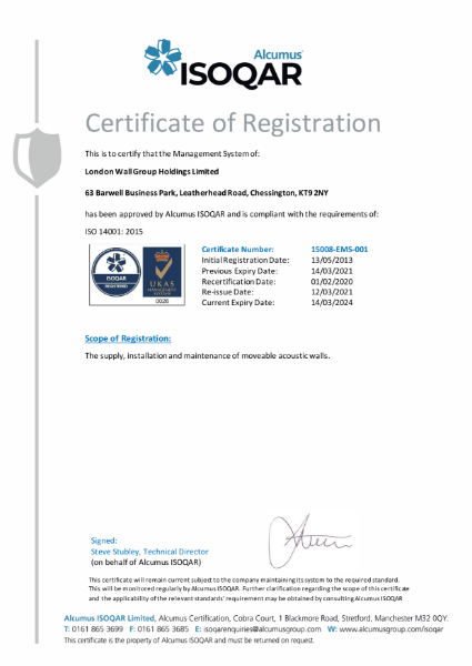 ISO 14001 Environmental Management Systems