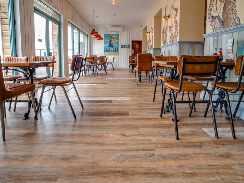 Polyflor heads to the seaside for fish and chip shop makeover