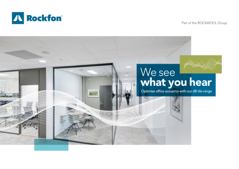 Optimise office acoustics with Rockfon dB ceilings