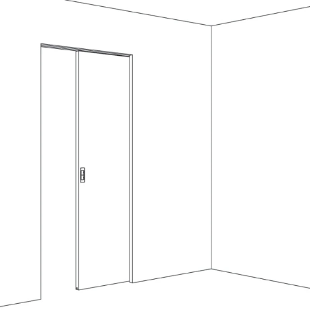 Porta 100 HMT Pocket (Sliding Door Hardware) - Pocket Door