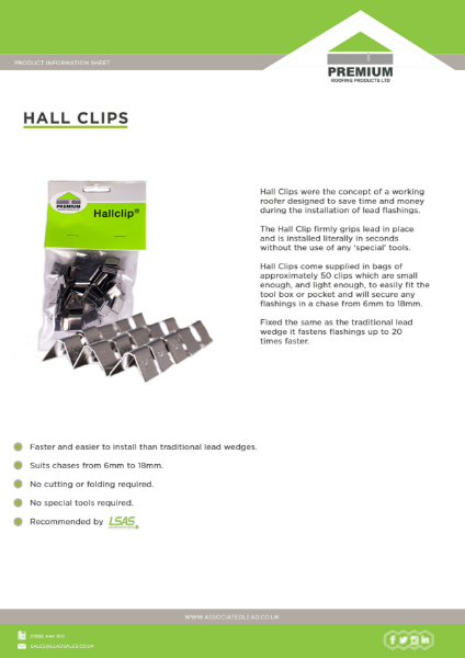 Hall Clips Datasheet