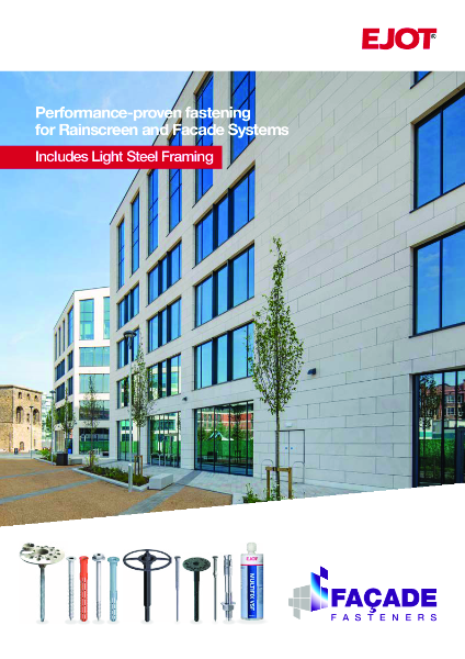 EJOT UK Rainscreen Facades Brochure